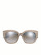 Jimmy Choo Damen Sonnenbrille mit Beige Holz Gestell Nita/S J80 /NQ