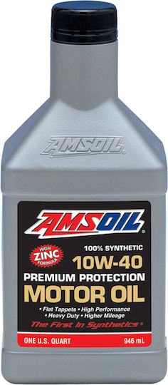 Amsoil Premium Protection Synthetic Motor Oil Synthetic Car Oil 10W-40 1lt