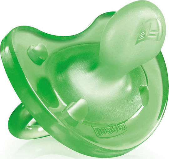 Chicco Orthodontic Silicone Pacifier for 4+ months 02712-30 Πράσινο