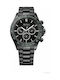 Hugo Boss Ikon Uhr Chronograph Batterie mit Schwarz Metallarmband