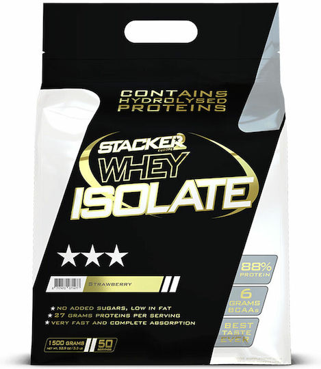 Whey Isolate Proteină Din Zer cu Aromă Căpșuni 1.5kg