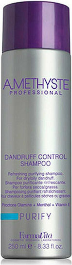 Farmavita Amethyste Purify Dandruff Control Shampoos against Dandruff for All Hair Types 250ml