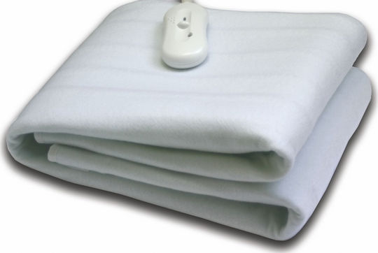Palamaiki Dormibene Pătură electrică simplă Alb 50W 80cmx150cm