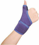 Vita Orthopaedics Handgelenkstütze mit Daumenbandage & Verschluss in Blau Farbe 03-2-113