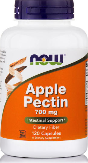 Now Foods Apple Pectin 700mg Ειδικό Συμπλήρωμα Διατροφής 120 κάψουλες