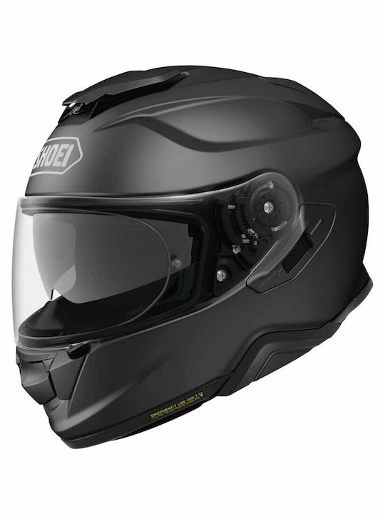 Shoei GT-Air Matt Black Motorradhelm Volles Gesicht ECE 22.05 1415gr 01GTAIR