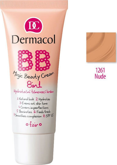 Dermacol Magic Beauty BB 1261 Nude Cream Face Day with SPF15 30ml