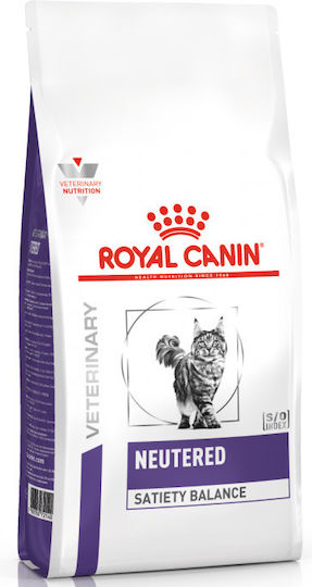 Royal Canin Veterinary Care Nutrition Neutered Satiety Balance Trockenfutter für erwachsene sterilisierte Katzen mit empfindlichem Harntrakt mit Mais / Geflügel 3.5kg