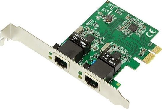 LogiLink 2-Port Gigabit LAN PCI-Express Card PCI-e