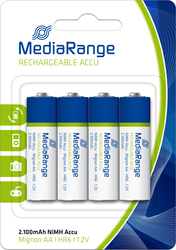 MediaRange AA 2100mAh 1.2V 4τμχ