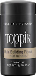 Toppik Fibre Acoperirea Subțierii Părului cu keratină Hair Building Fibers Travel Medium Blonde 3gr