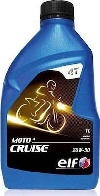 Elf 4 Cruise Ulei de motocicletă pentru motoare în patru timpi 20W-50 1lt