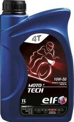 Elf 4 Tech 10W-50 Συνθετικό Λάδι Μοτοσυκλέτας για Τετράχρονους Κινητήρες 1lt
