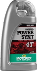 Motorex Power Synt 4T Synthetic Motorcycle Oil for Four-Stroke Engines 5W-40 1lt