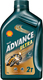 Shell Advance Ultra 2T Synthetic Motorcycle Oil for Two-Stroke Engines 1lt