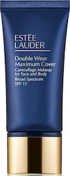 Estee Lauder Double Wear Maximum Cover Camouflage Liquid Make Up SPF15 3C4 Medium Deep 30ml