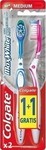 Colgate Max White 1+1 Οδοντόβουρτσα Medium 2τμχ