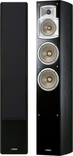 Yamaha NS-F350 Pair of Hi-Fi Speakers Floor 120W 3 No of Drivers W22xD33.9xH115.7cm. Black