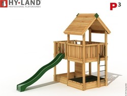 Hy-land Ξύλινος Πύργος Παιχνιδιού για 3+ Ετών