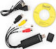 Easycap 085 CD Video Capture για Laptop / PC και σύνδεση USB-A