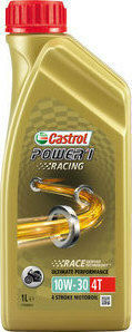 Castrol Power 1 4T Racing Motorcycle Oil for Four-Stroke Engines 10W-30 1lt