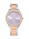 Visetti PE-978SRI Watch with Pink Gold Metal Bracelet PE-978SRI