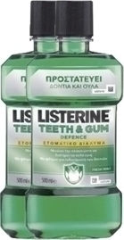 Listerine Teeth & Gum Defence Mouthwash 2x0ml
