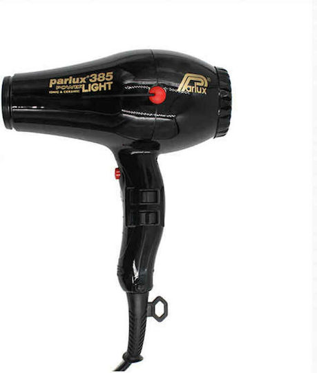 Parlux 385 Power Light Ionic Επαγγελματικό Πιστολάκι Μαλλιών 2150W Black
