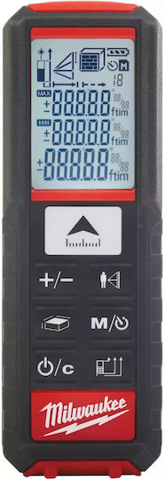 Milwaukee Laser Distance Meter LDM 50 cu Capacitate de Măsurare până la 50m