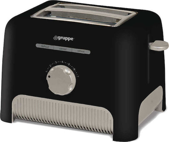 Gruppe T336 Toaster 2 Slots 870W Black