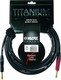 Klotz Titanium Instrument Cable 6.3mm male - 6.3mm male Cable 6.3mm male - 6.3mm male 9m (064.KLO.027.9)
