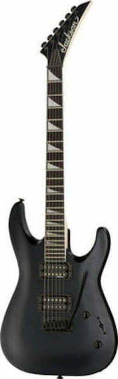 Jackson JS22 Dinky Arch Top Ηλεκτρική Κιθάρα ST Style με HH Διάταξη Μαγνητών Satin Black