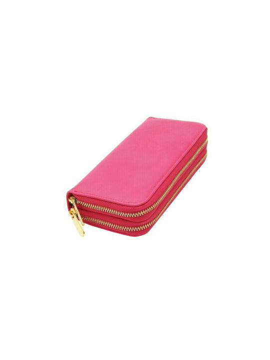 Portofel dublu fuchsia 961 V-store