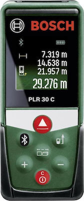 Bosch Laser Distance Meter PLR 30 C cu Capacitate de Măsurare până la 30m