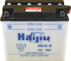 HaiJiu HB16-B/ Deschis Baterie Motocicleta cu Capacitatea 19Ah