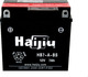 HaiJiu HB7-A-BS Motorradbatterie YB7-A mit Kapazität 7Ah YB7-A-BS