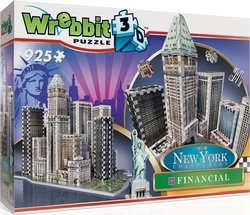 New York Collection: Financial Puzzle 3D 925 Bucăți