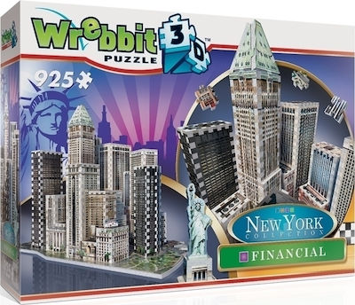 New York Collection: Financial Puzzle 3D 925 Pieces