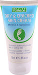 Beauty Formulas Menthol & Peppermint Moisturizing Cream for Cracked Heels with Urea 75ml