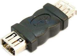 Powertech CAB-U019 USB-A female σε USB-A female