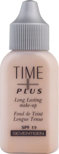 Seventeen Time Plus Long Lasting Liquid Foundation SPF15 02 Light Beige 35ml