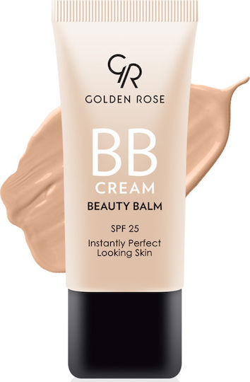 Golden Rose BB Medium 04 Balm Προσώπου Ημέρας με SPF25 για Ενυδάτωση & Ατέλειες 30ml