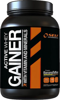 Self Omninutrition Active Whey Gainer Banana Protein Banana Toffee 2kg
