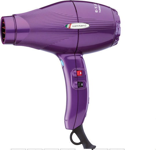 GammaPiu E-TC Ionic Professional Hair Dryer 2100W Violet