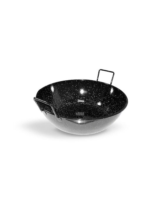 Dinox 18cm Wok Aluminum with Enamel Coating