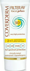 Coverderm Filteray Face Plus 2 in 1 Sunscreen & After Sun Care Dry/Sensitive Skin SPF50+ 50ml