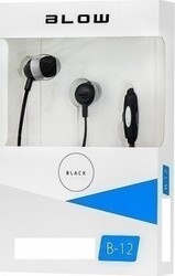 Blow B-12 In-ear Handsfree Ακουστικά με Βύσμα 3.5mm Μαύρο
