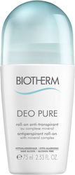 Biotherm Deo Pure Αποσμητικό σε Roll-On 75ml Biotherm Deo Pure Αποσμητικό σε Roll-On 75ml