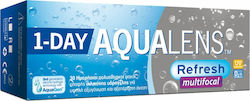 Meyers Aqualens Refresh 1 Day Multifocal 30 Ημερήσιοι Πολυεστιακοί Φακοί Επαφής Σιλικόνης Υδρογέλης με UV Προστασία