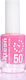 Sixteen Cosmetics 50'' No 715 Glossy Βερνίκι Νυχιών Quick Dry Ροζ 11ml
